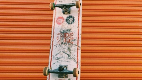a skateboard